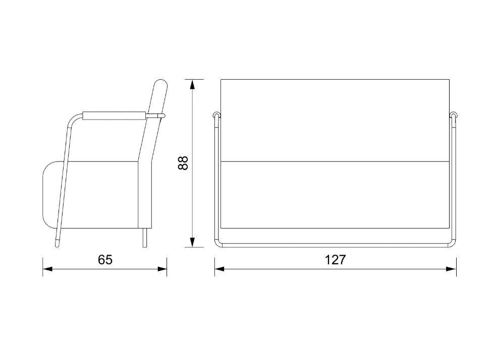 Sofa za čekaonicu CU29