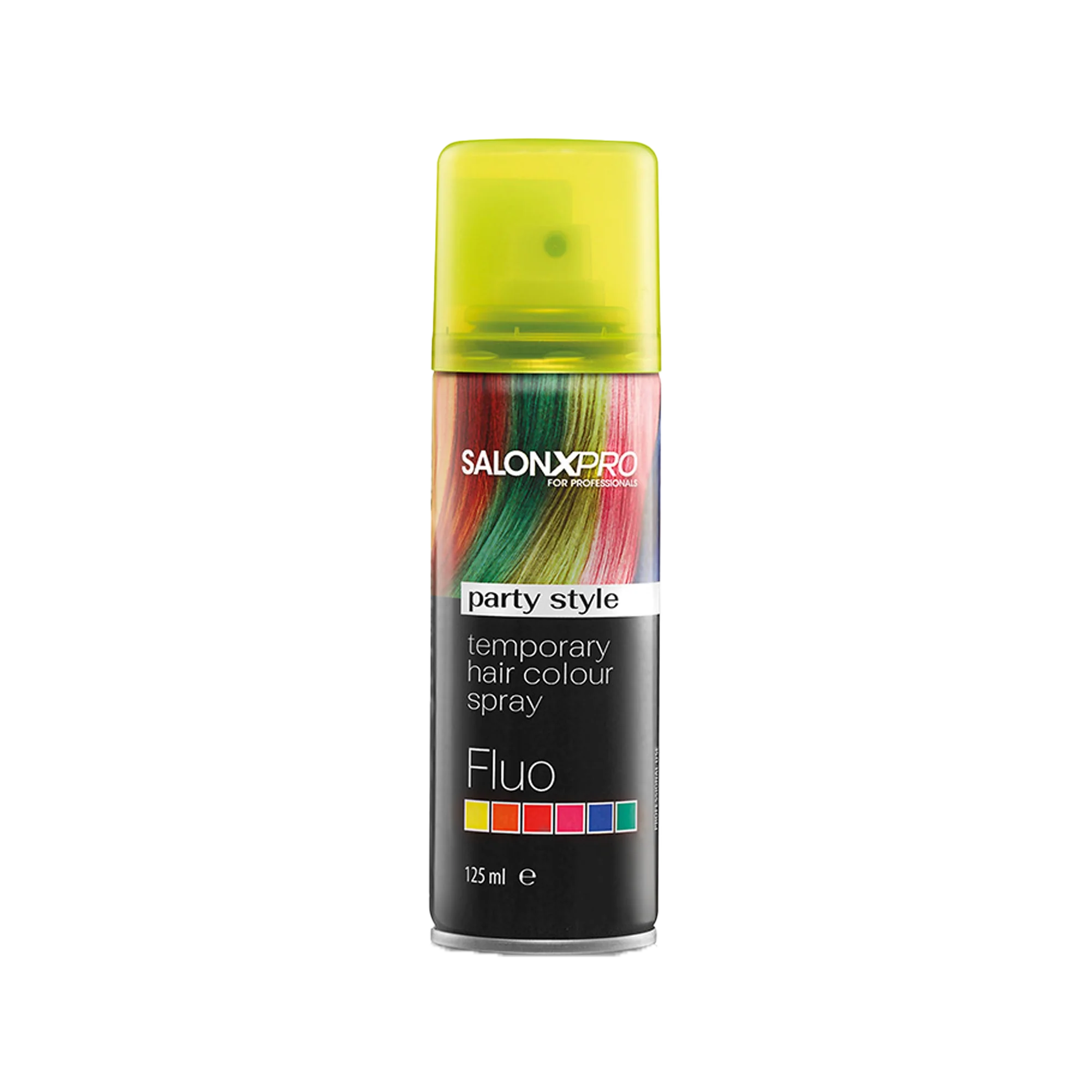 Xanipro sprej za privremeno bojanje kose Fluo Yellow 125 ml