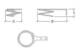 Držač sušila za kosu Vortice