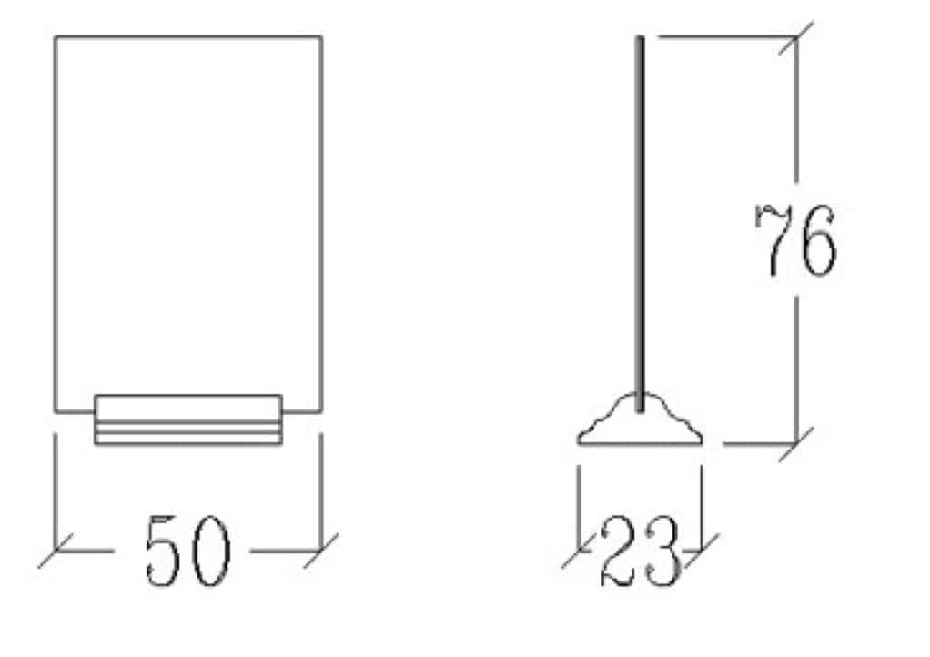Stolno ogledalo Hollywood