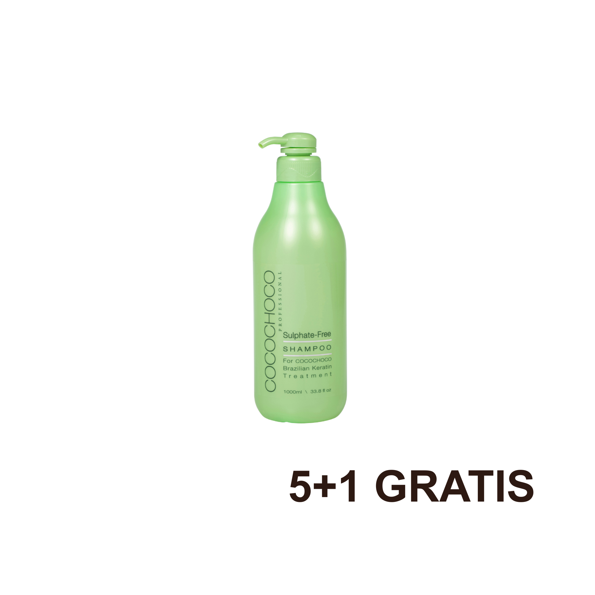 4+1 GRATIS Cocochoco šampon brez sulfatov 1000 ml