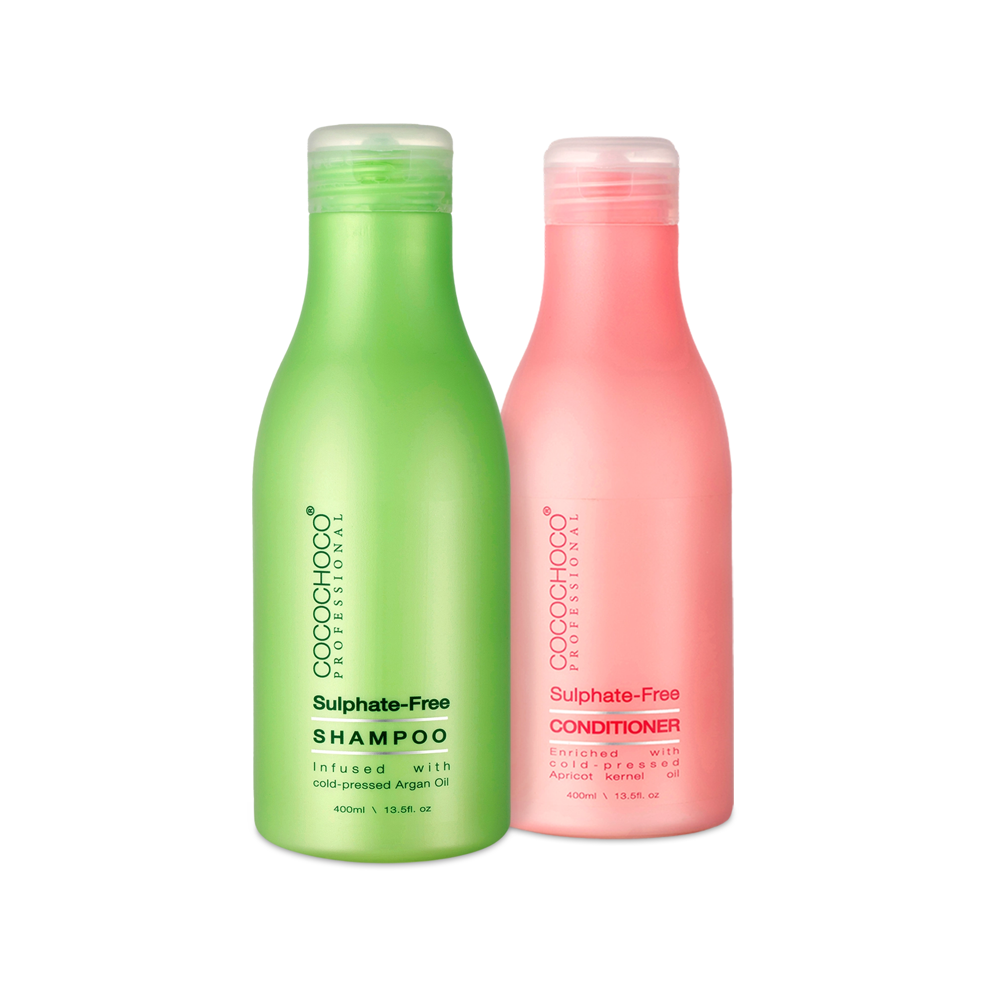 Savršeni paket: Cocochoco Professional šampon i regenerator bez sulfata 400 ml u Cocochoco kutiji