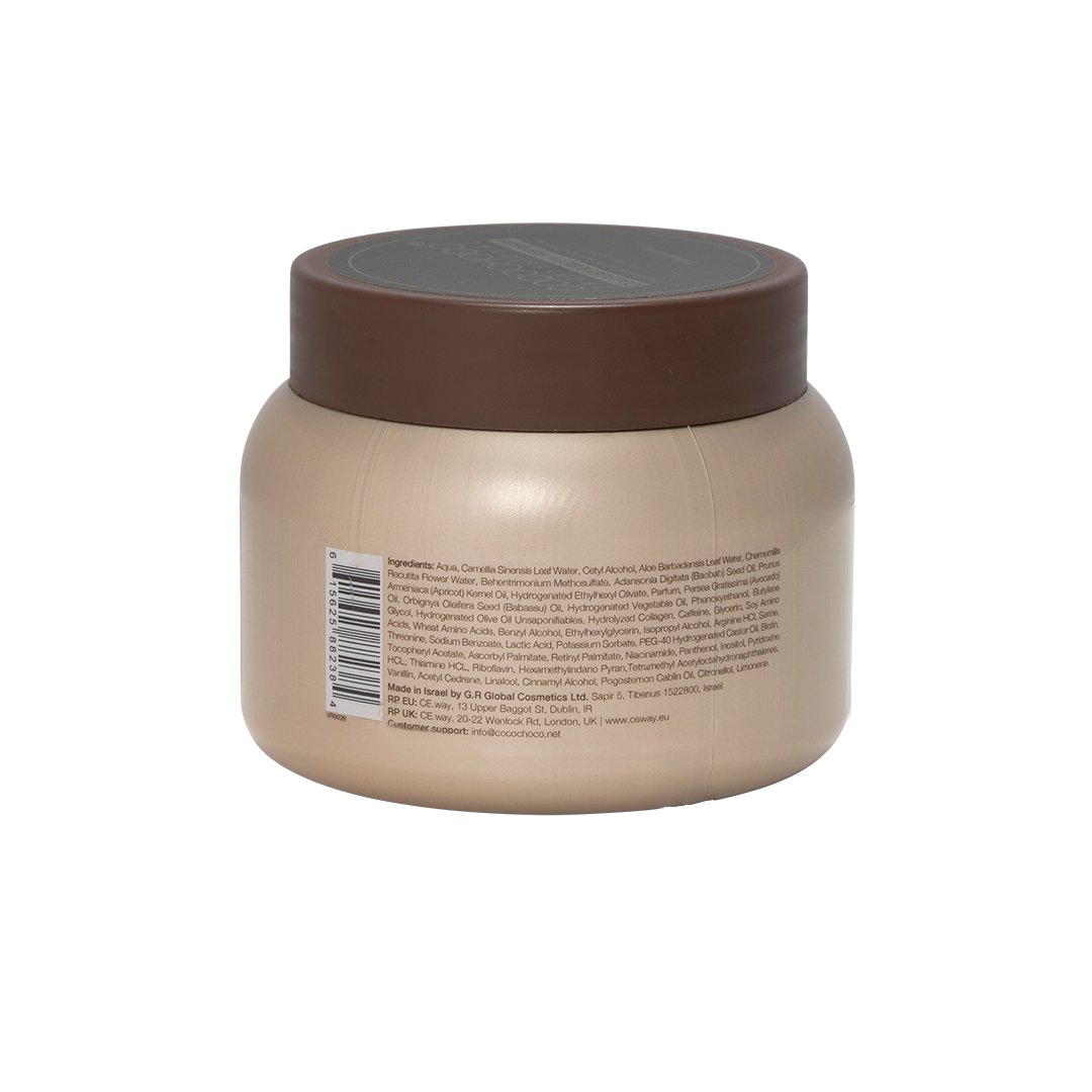 Cocochoco Kolagen & Biotin maska za kosu 250 ml - prikaz deklaracije