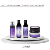 Cocochoco Anti Yellow negovalni paket za blond lase