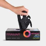 Framar Midnight Mitts nitrilne rukavice MEDIUM crne