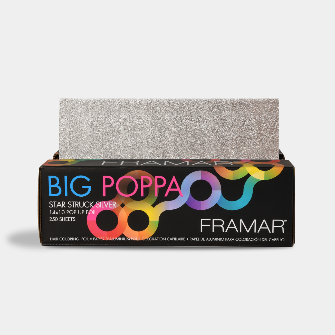 Framar 10x14 Big Poppa Pop ups Silver 250 reljefnih folija