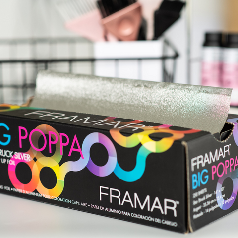 Framar 10x14 Big Poppa Pop ups Silver 250 folija