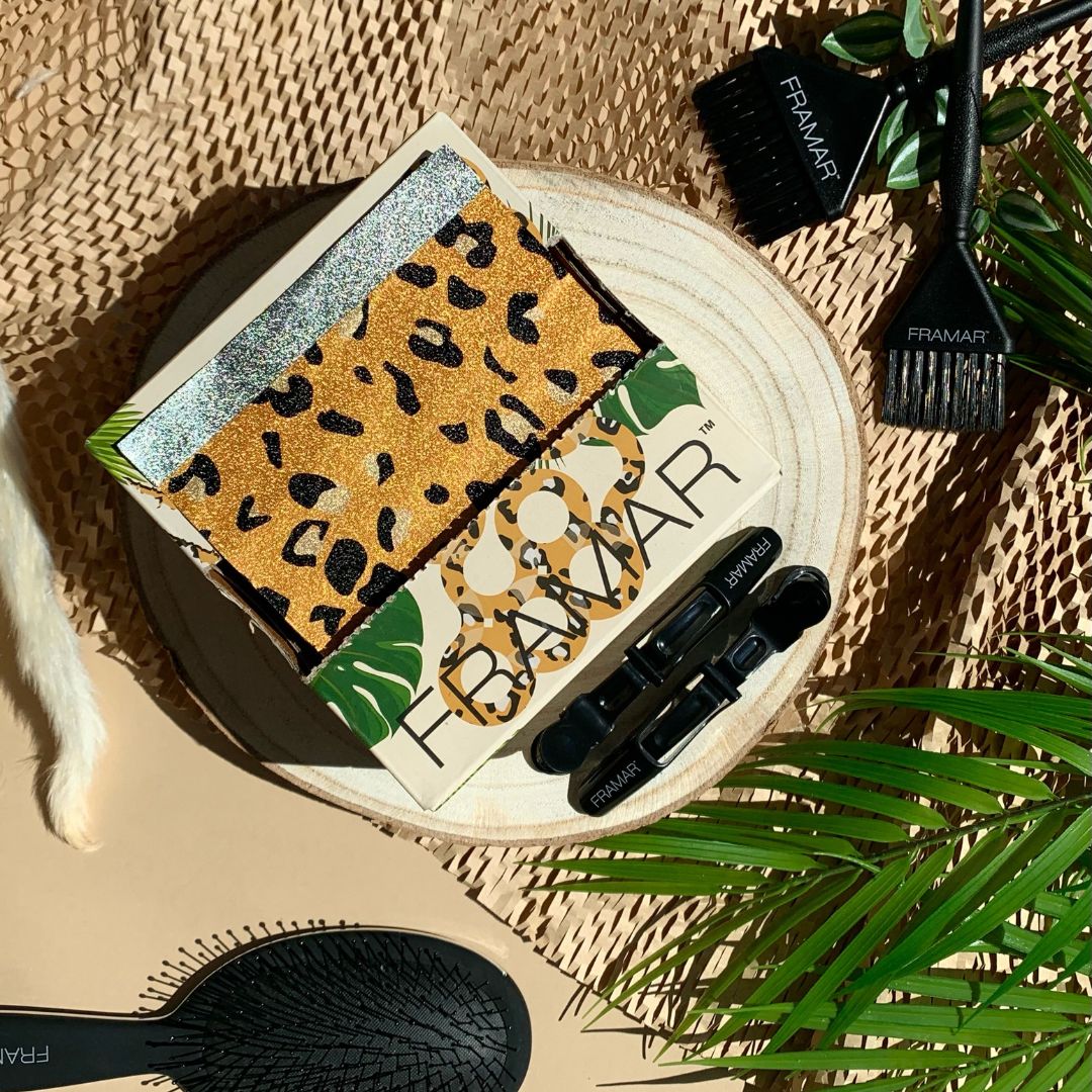 Framar 5x11 Pop Up Party Animal 500 reljefnih folija za profesionalno bojenje kose