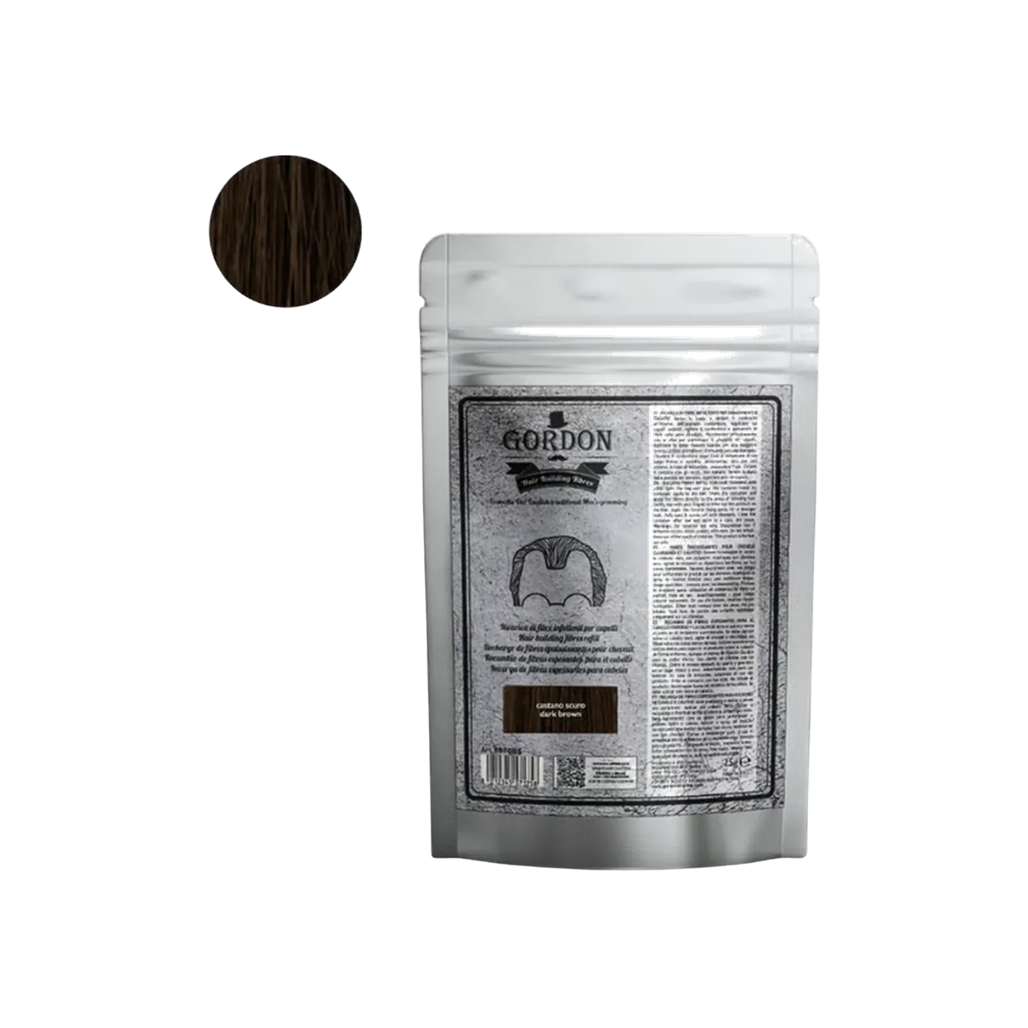 Nadopuna vlakna za kosu DARK BROWN 25 G