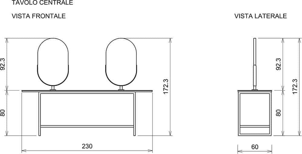 Središnje radno mjesto Fancy