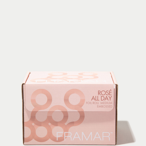 Framar Embossed roll medium 97,54 m Rose Gold reljefna folija