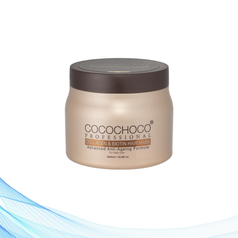 Cocochoco Collagen & Biotin maska ​​za lase 500 ml