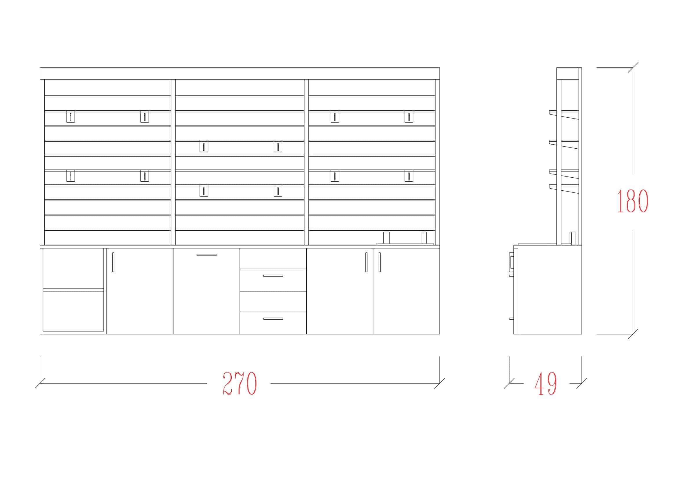 Color Bar WOOD 9360/B