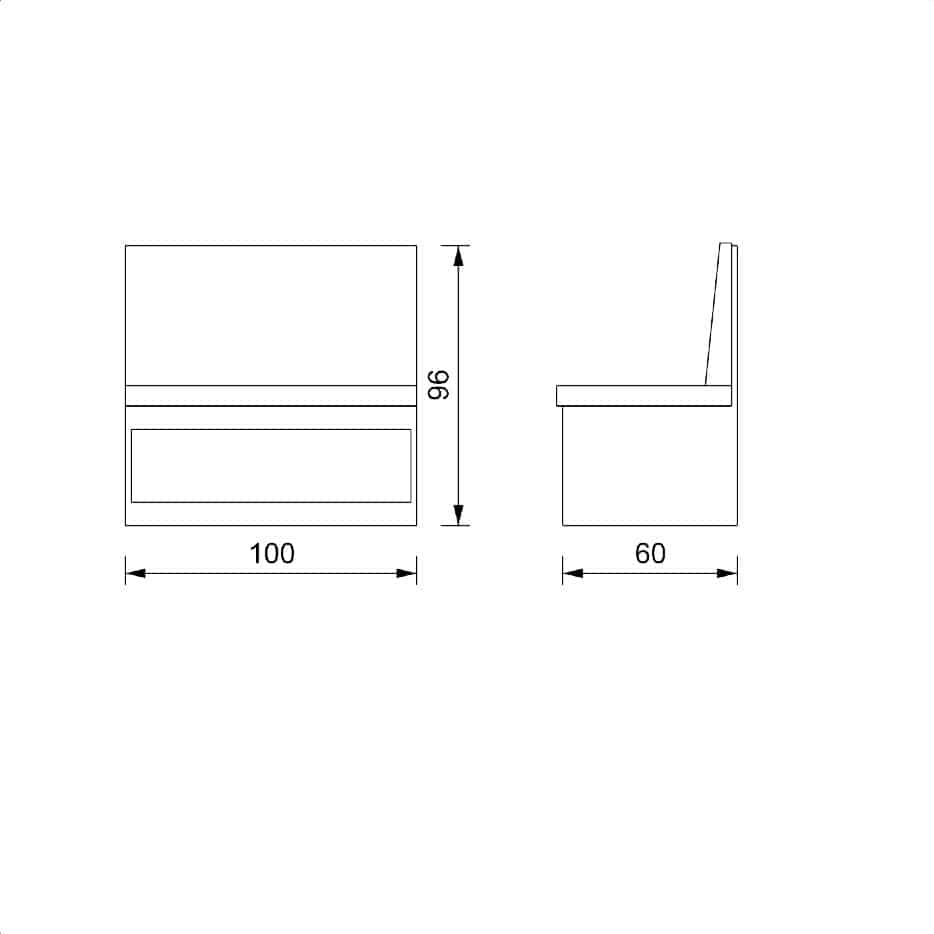 Sofa za čekaonicu Lola