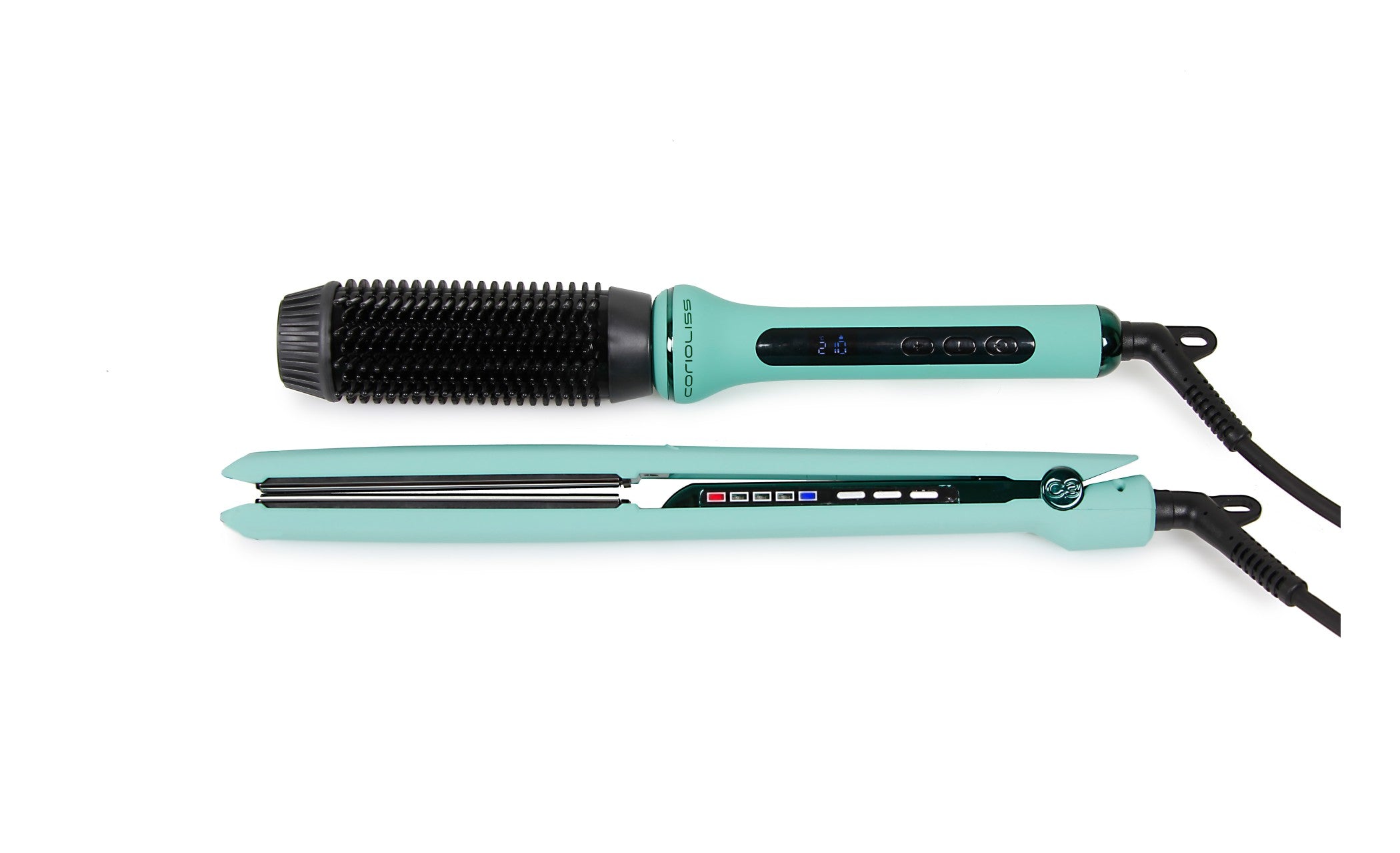 Corioliss Mint Green set C3 Pegla i Hot Brush