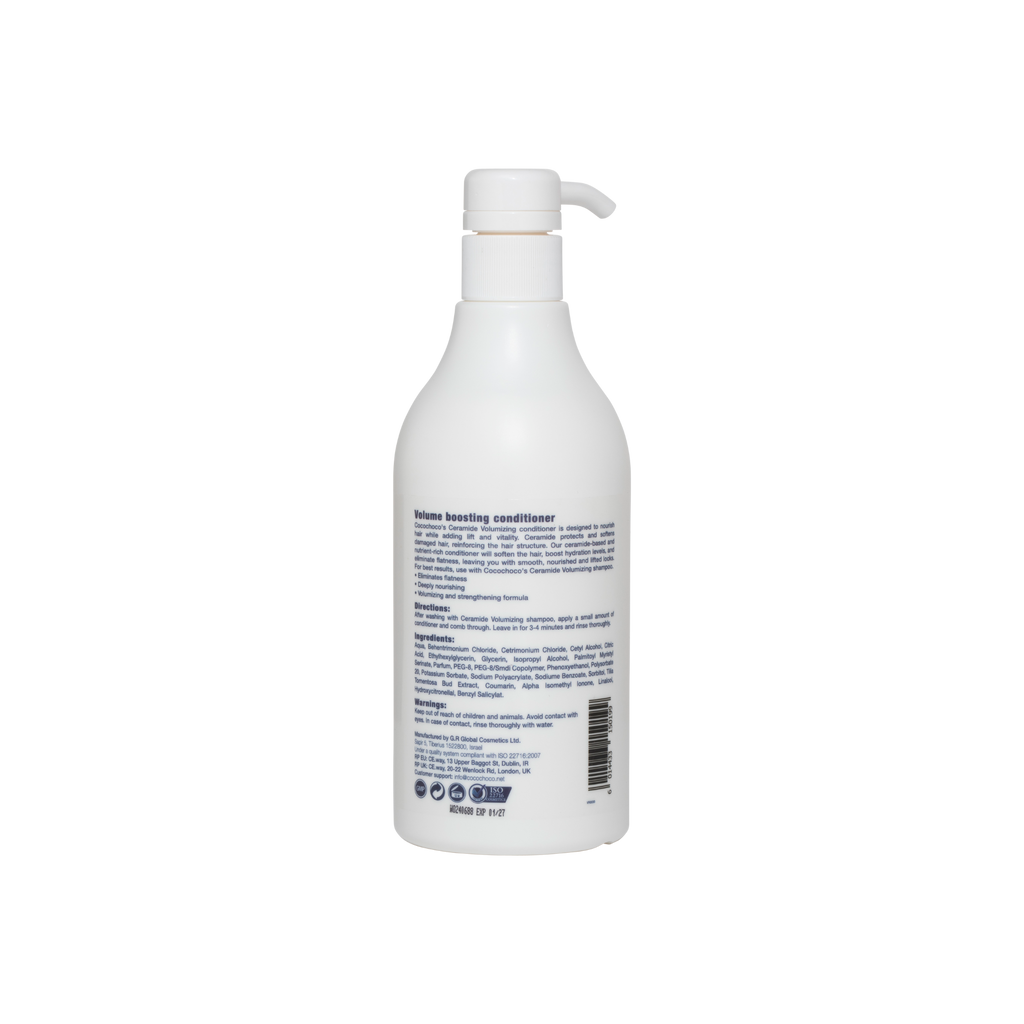 Cocochoco Ceramide balzam brez sulfatov za volumen las 500 ml