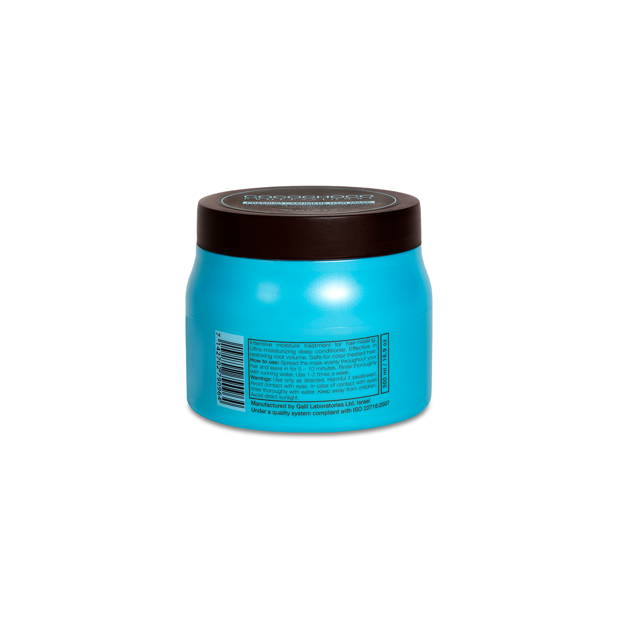 Cocochoco Professional Premium kašmir maska za kosu bez sulfata 500 ml - prikaz deklaracije