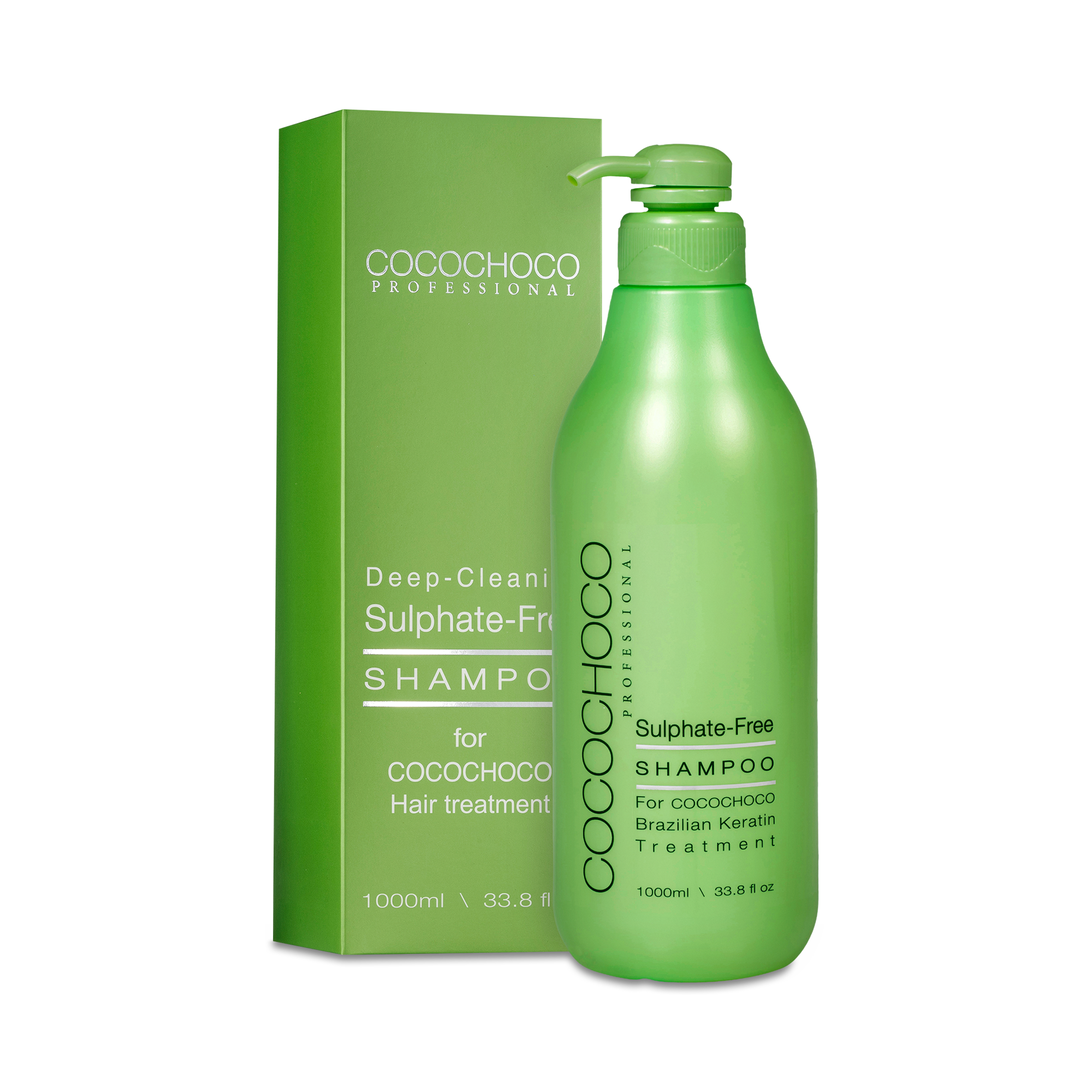 Cocochoco šampon bez sulfata 1000 ml -  prikaz šampona i ambalaže