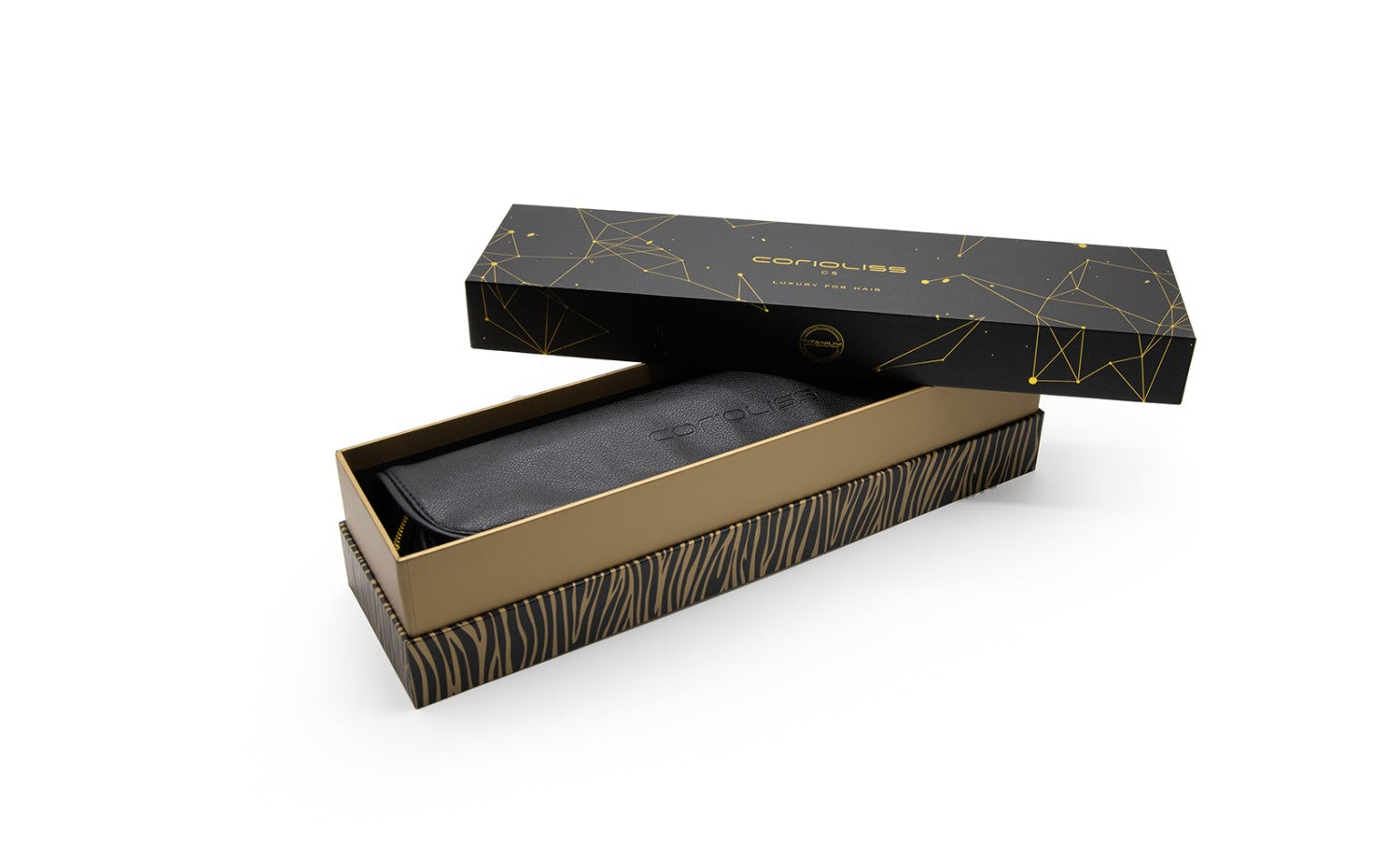 Corioliss C5 Gold Zebra Soft Touch likalnik za lase