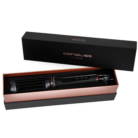 Corioliss Hot Brush Black Copper Soft Touch