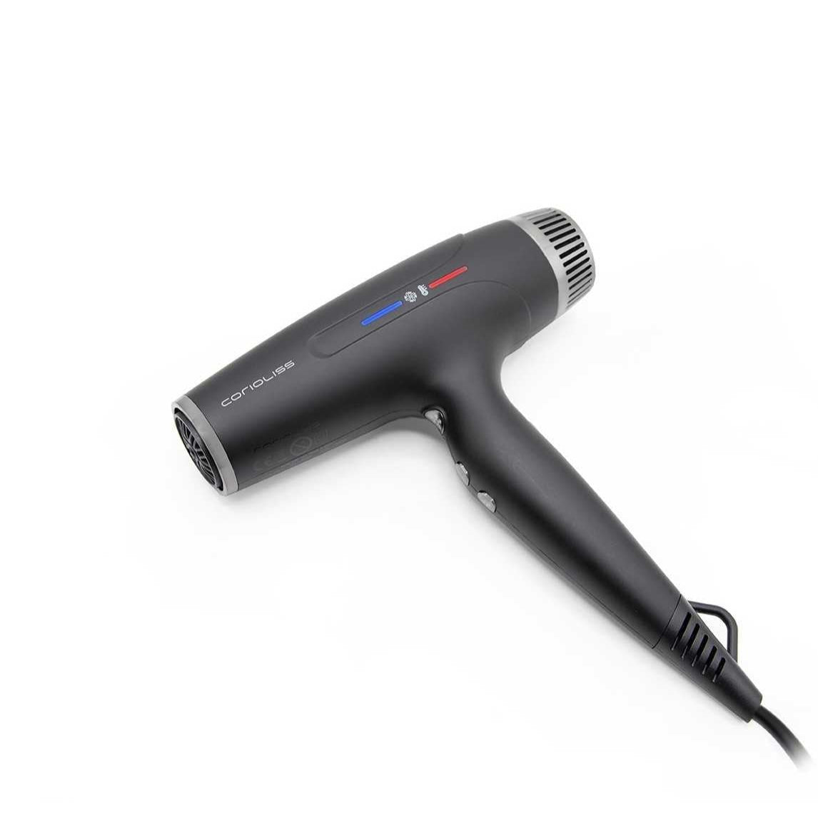 Corioliss Typhoon Black Chrome fen za kosu