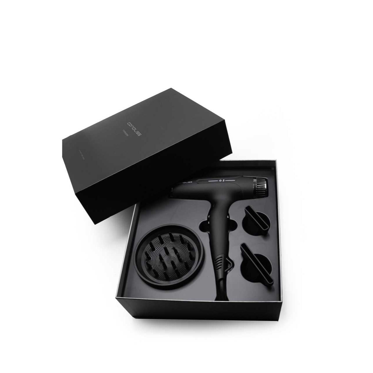 Corioliss Typhoon Black Chrome fen za kosu  u orginal pakiranju