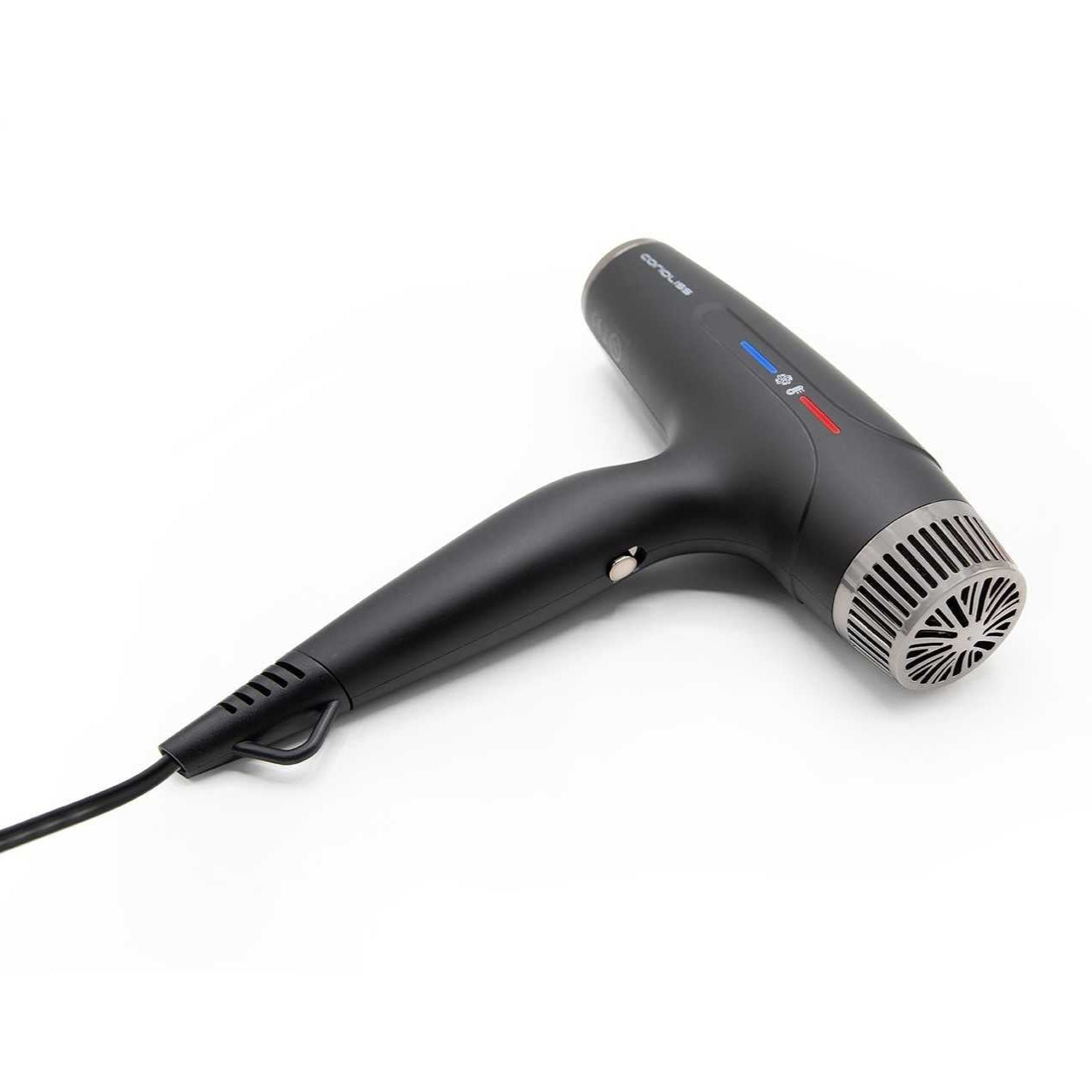 Corioliss Typhoon Black Chrome sušilo za kosu