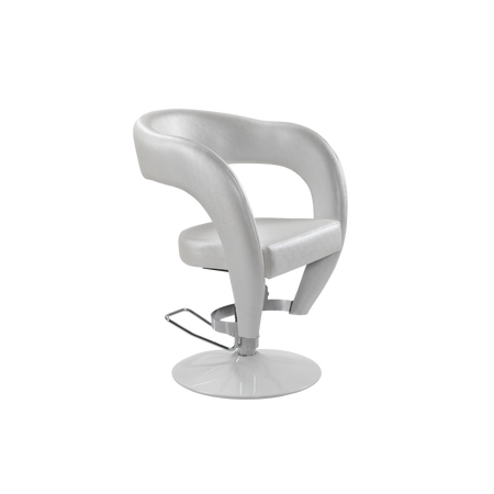 rizerska stolica S-Chair moderna stolica od metala obložena skajem