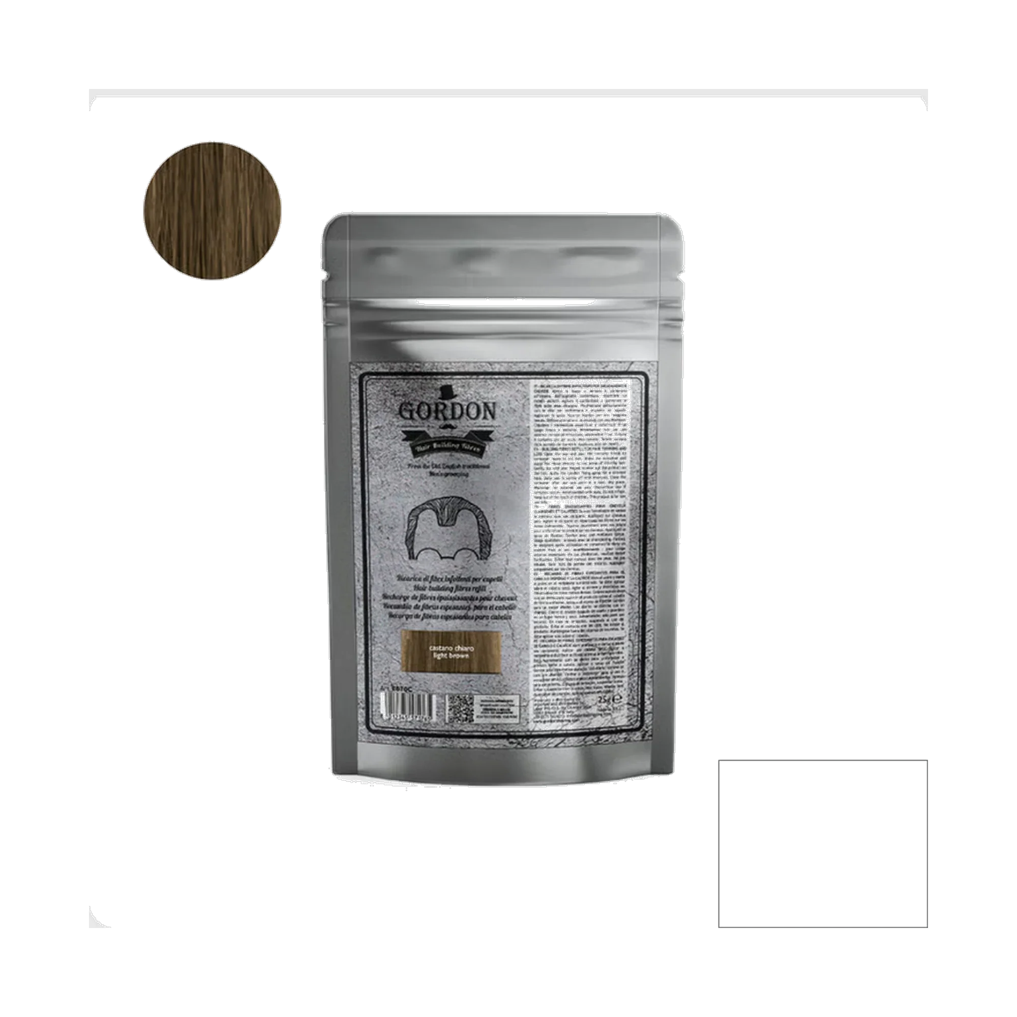 Nadopuna vlakna za kosu WARM BROWN 25 G