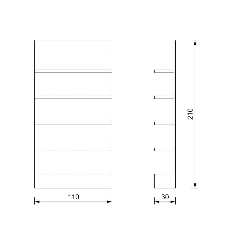 Izložbeni ormar Natural Expo