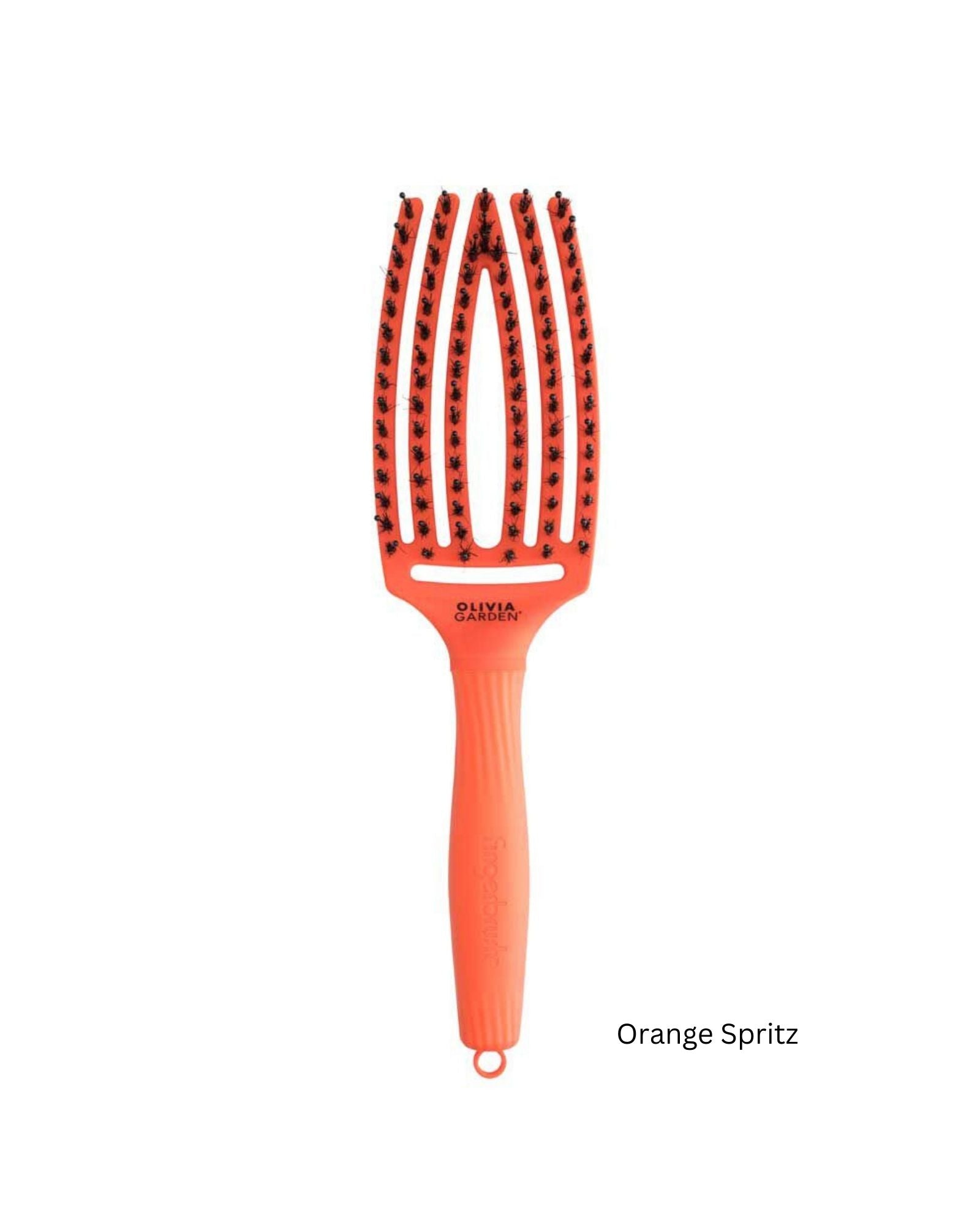 Olivia Garden Fingerbrush četka za kosu Medium narančasta