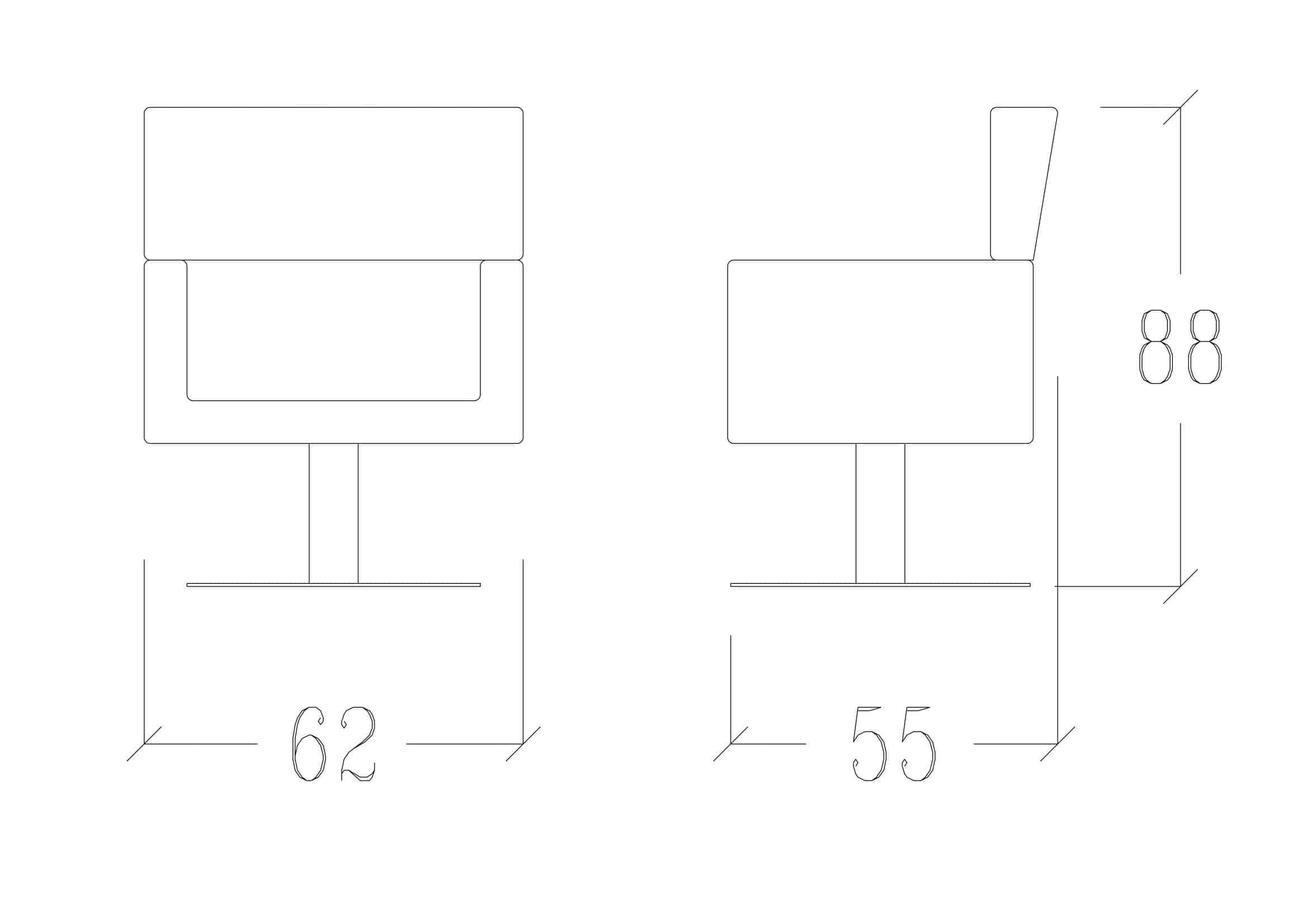 Frizerska stolica Piccadilly