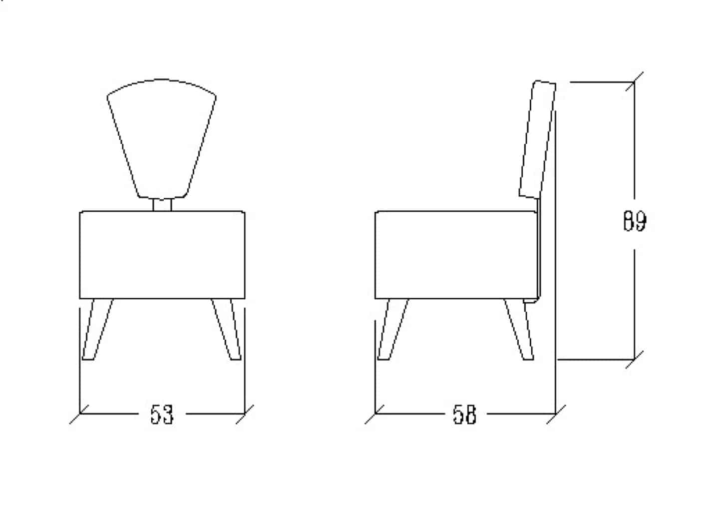Fotelja za čekaonicu Star