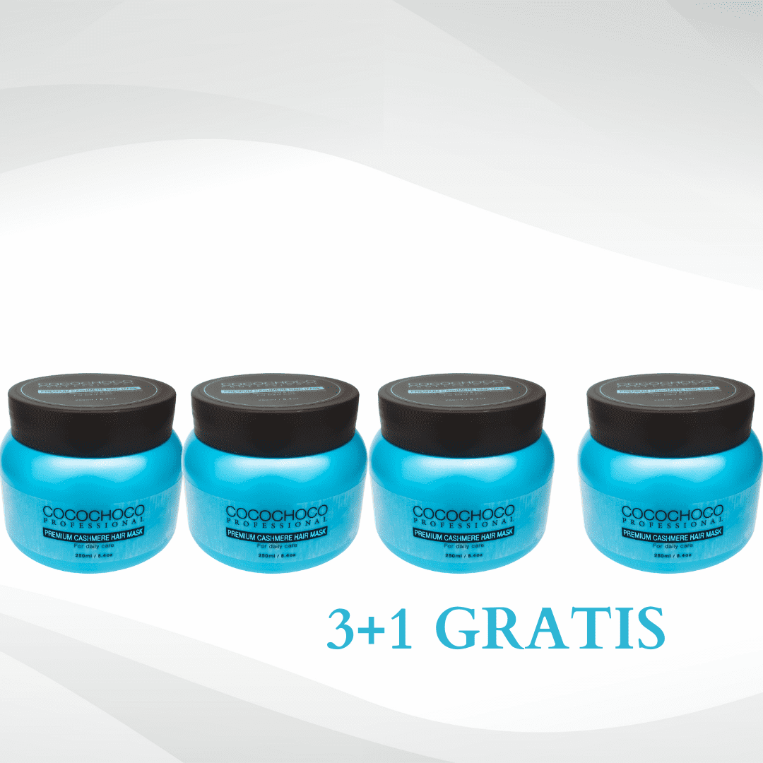 3+1 GRATIS Cocochoco Professional PREMIUM kašmir maska bez sulfata 250 ml