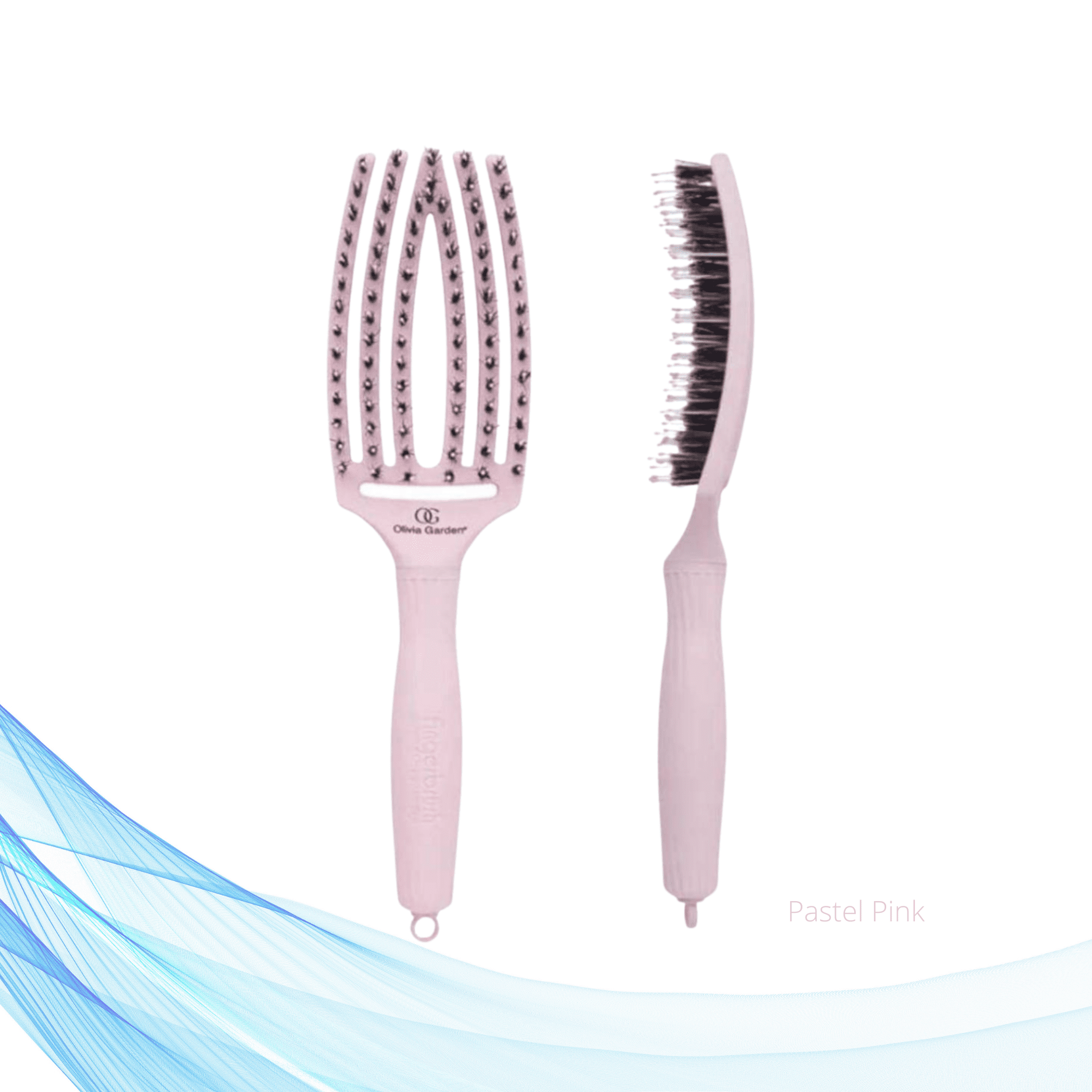 Olivia Garden Fingerbrush četka za kosu Medium - pink