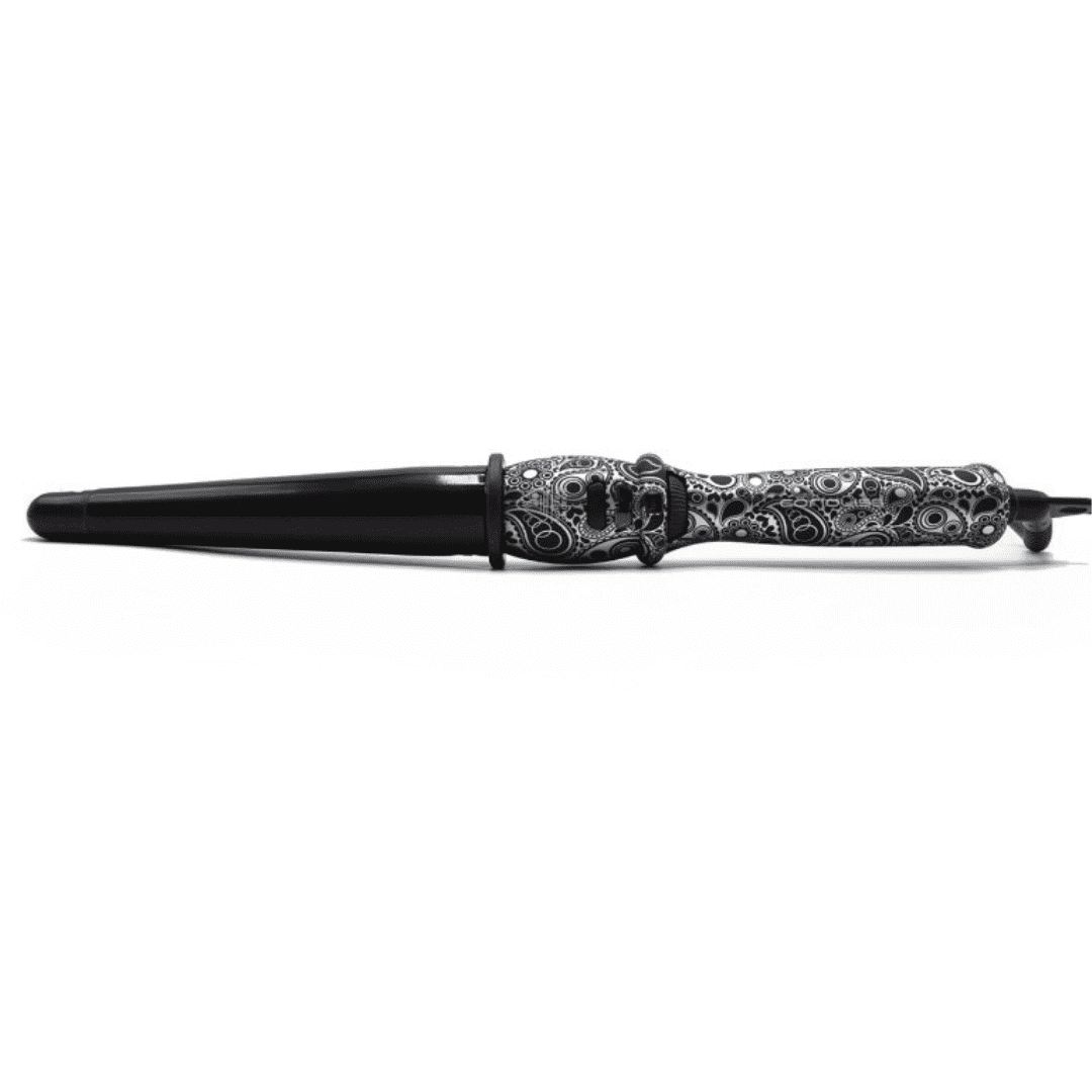 Corioliss Glamour Wand Paisley Silver – konusni figaro za stvaranje glamuroznih valova