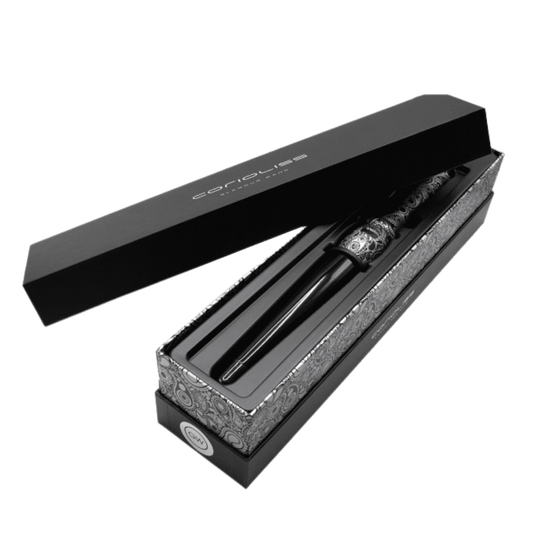 Corioliss Glamour Wand Paisley Silver – konusni figaro za stvaranje glamuroznih valova u orginal pakiranju