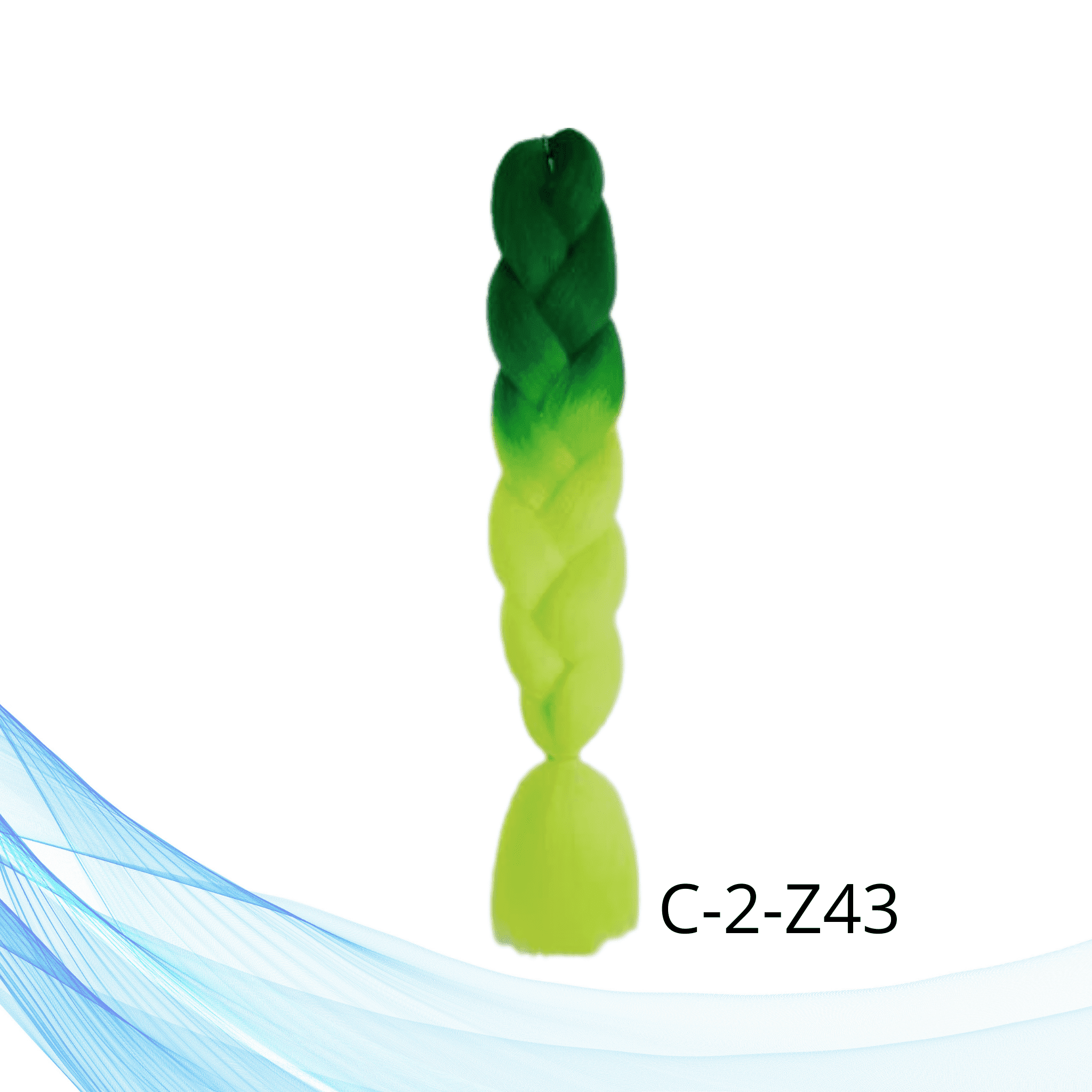 Kanekalon višebojna kosa