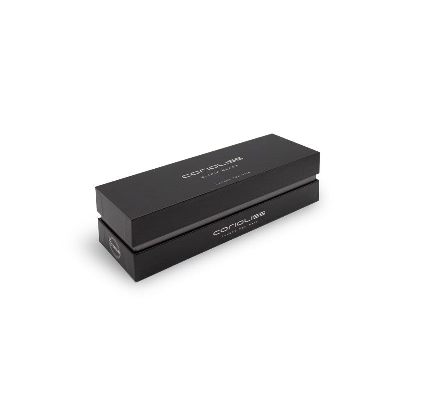 Corioliss C-Trip Black Soft Touch kompaktna pegla za kosu u crnoj boji