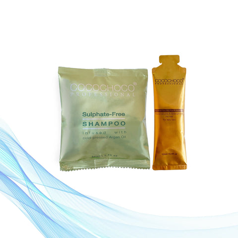 Cocochoco šampon bez sulfata 50 ml i Keratin Repair maska bez sulfata 12 ml